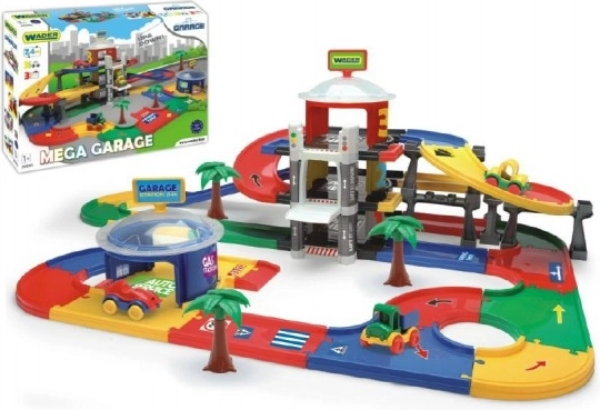 Wader Mega garázs, 3 szint, 7,4 m, 3 autóval