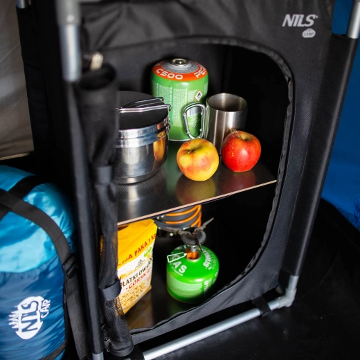 Szellőző elülső panel és 2 polc