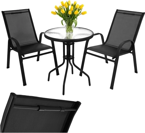 Tartós, porszórt bevonatú fémváz