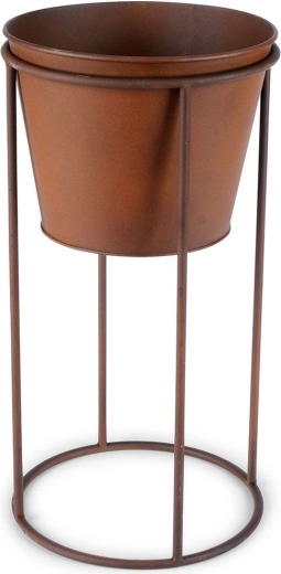 Tartós fém kivitel rozsdás hatású felülettel