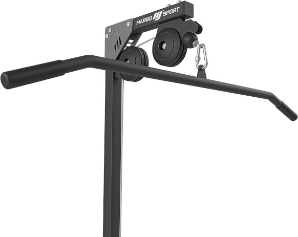 Univerzális edzés felső és alsó csigával