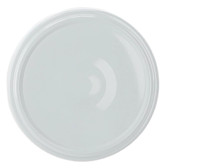 Fehér befőttes tető 82 mm, 6 patenttal