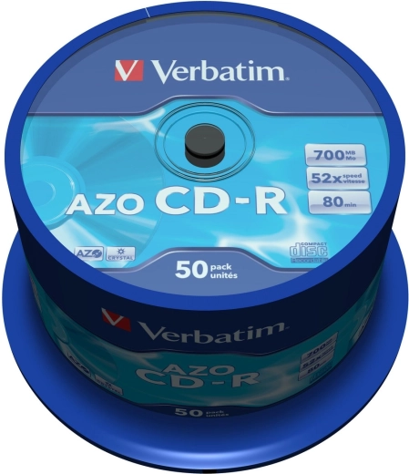 Verbatim CD-R AZO Crystal 700 MB 52x - 50 db
