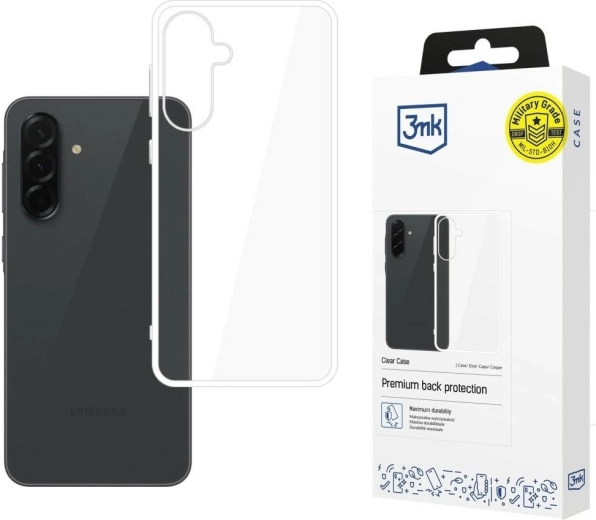 3MK ClearCase átlátszó tok Samsung Galaxy A37 5G-hez