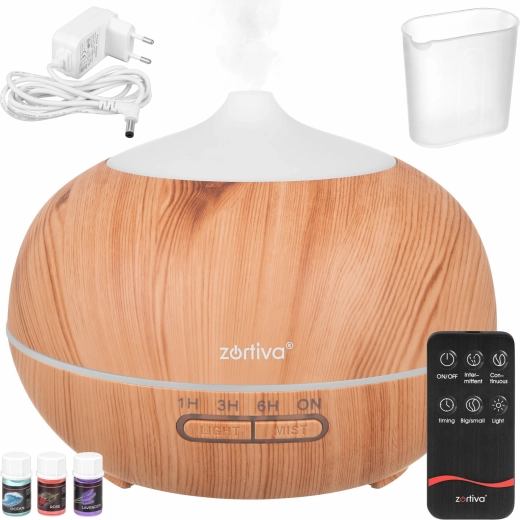 Zortiva 400 ml-es ultrahangos aromadiffúzor és párásító