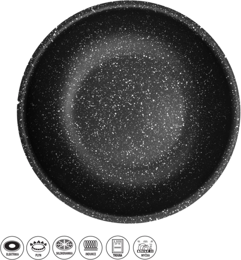 Grande Combi wok serpenyő 26 cm