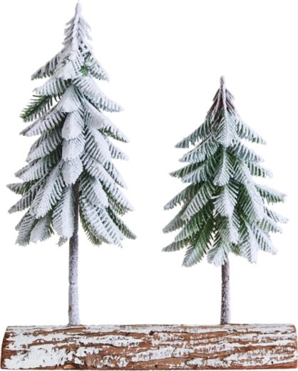 Autentikus téli hatás hószerű bevonattal