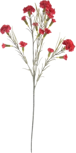 Mű szegfű piros 63 cm