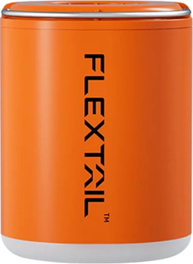 Flextail Tiny Pump 2X hordozható 3 az 1-ben elektromos pumpa lámpással, narancssárga