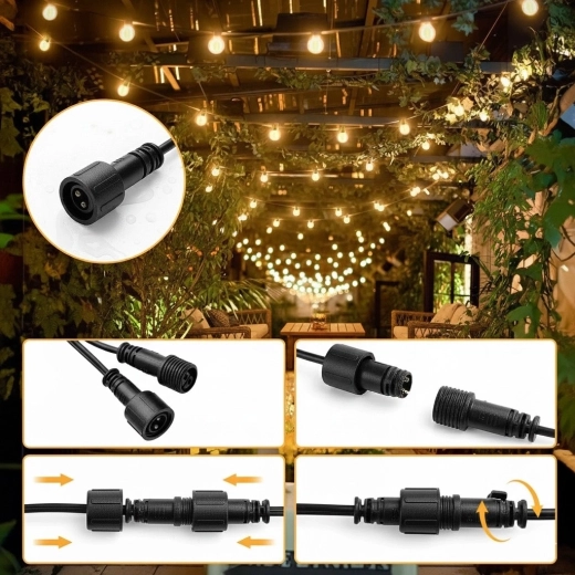 Egész évben kültéren – IP44 védelem