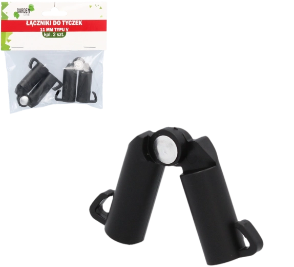 V alakú csatlakozókészlet 11 mm-es pálcákhoz