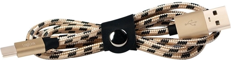 USB kábel USB‑A – USB‑C 2 m, fonott