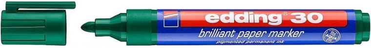 Edding 30 zöld permanent marker