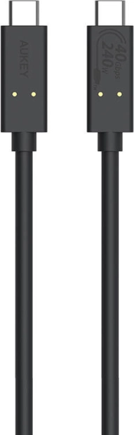 USB-C kábel USB-C-hez 240W 0,8m fekete