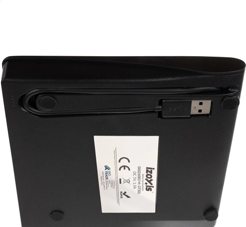 Kompakt kialakítás integrált USB-kábellel