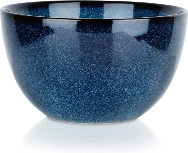 Kerámia tál 14 cm, 700 ml – kék máz
