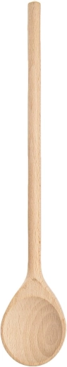 Fa kerek főzőkanál 30 cm