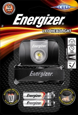 Energizer fejlámpa LED Headlight WB 55 lm