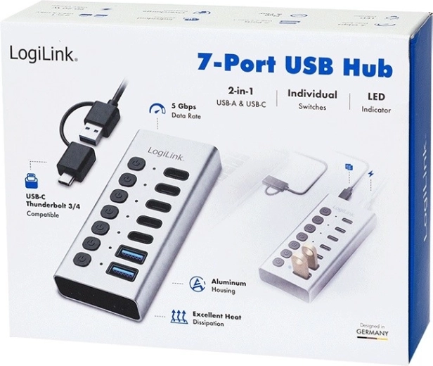 Univerzális csatlakozás: USB‑A és USB‑C egyben