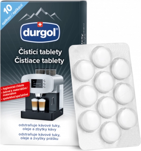 Durgol tisztító tabletták minden kávéfőzőhöz, 10 db