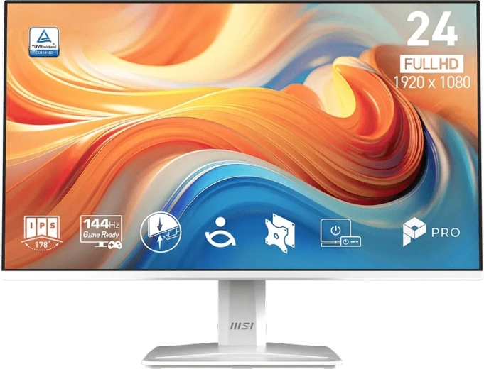 23,8" LED Full HD 144 Hz fehér monitor