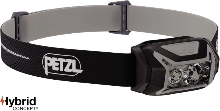Petzl Actik Core fejlámpa – újratölthető, fekete