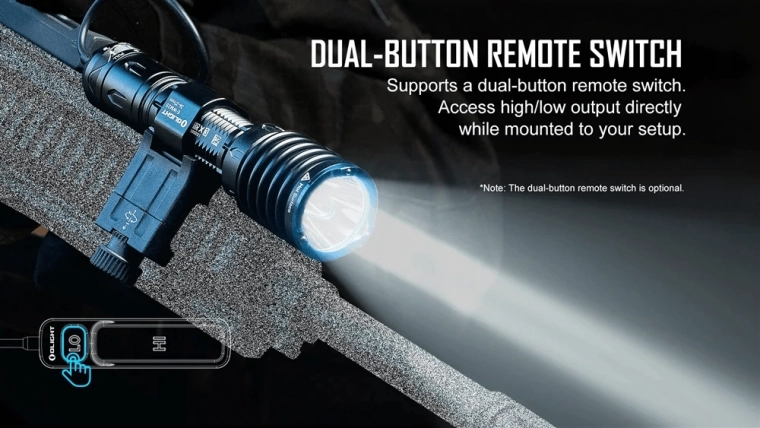 Olight sROD‑7 távoli kioldó a JAVELOT 2, WARRIOR 3 és WARRIOR X3 modellekhez