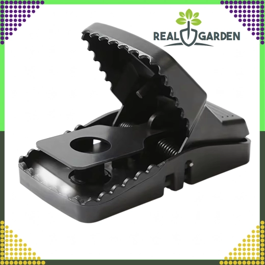 4 darabos műanyag egér- és patkánycsapda készlet guillotine mechanizmussal