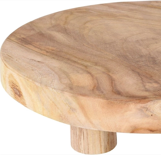 Tömör teakfa természetes erezettel