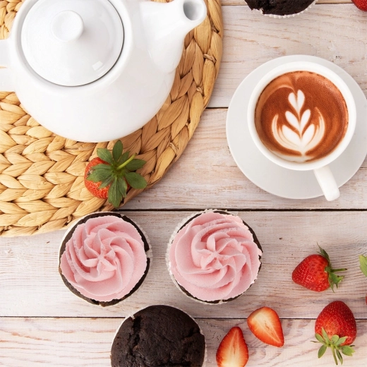 Remek eredmények desszertek tálalásakor