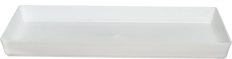 60 cm barna műanyag alátét balkonládához