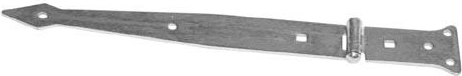 330 mm-es, horganyzott ajtópánt