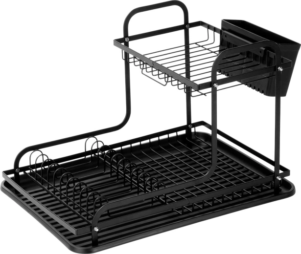 Kivehető, kétrekeszes evőeszköztartó