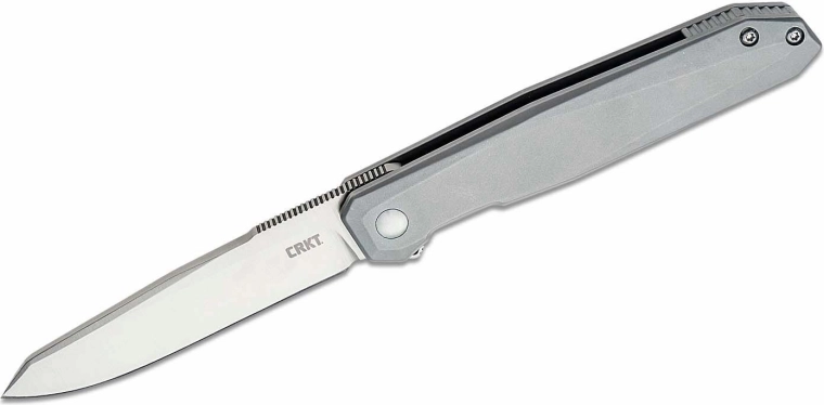 CRKT Facet ezüst zsebkés 8,6 cm, teljesen fém