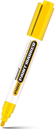 MONAMI Pro Paint Maker 2 mm-es festékmarker – Sárga