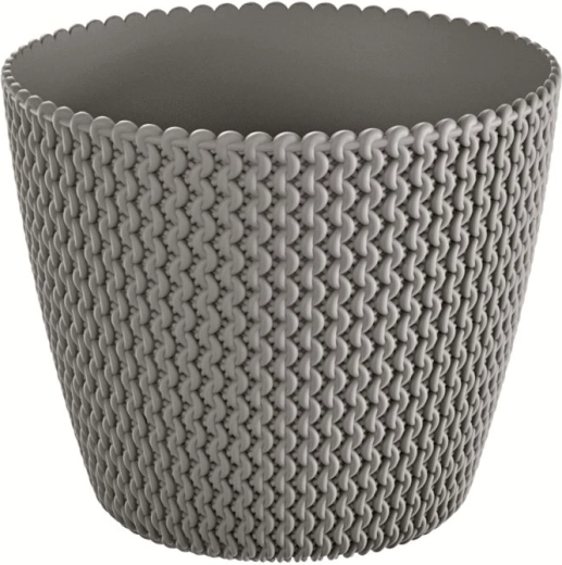 Splofy virágtartó 25,9 cm – szürke kő