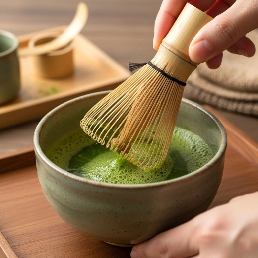 Sima matcha finom habbal