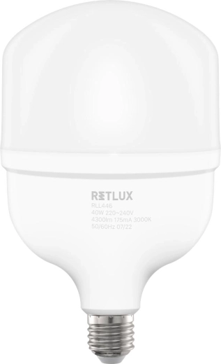 RETLUX E27 40 W-os meleg fehér LED-izzó