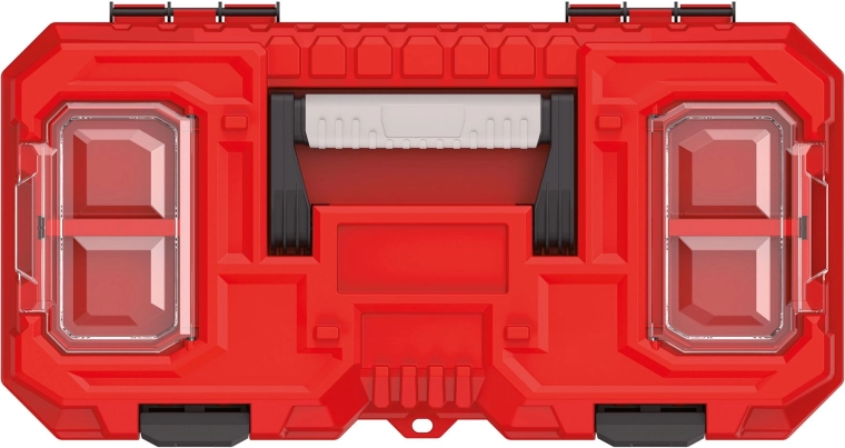 Két átlátszó rendező a fedélben