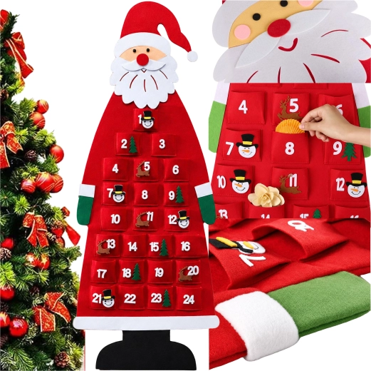 24 zseb az adventi visszaszámláláshoz