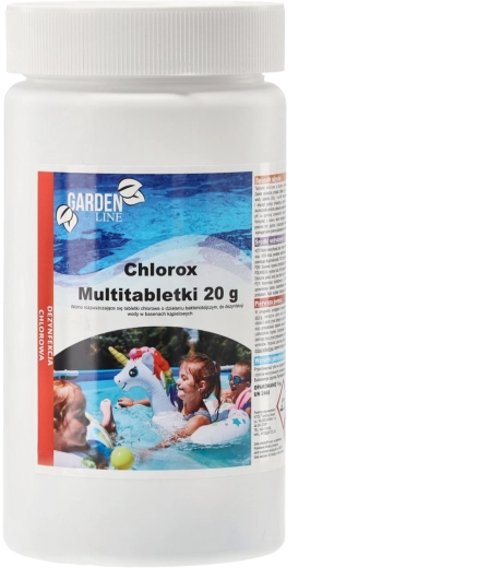 KLÓROS multitabletták CHLOROX 20 g, 1 kg