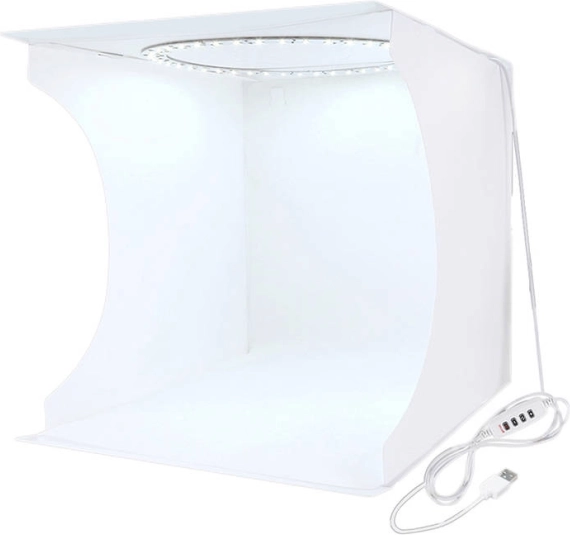 Árnyékmentes PULUZ fotósátor 30 cm LED világítással