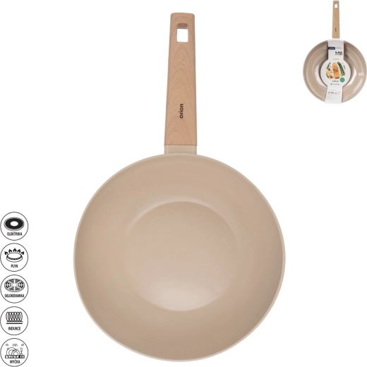 Ecrina wok serpenyő 30 cm