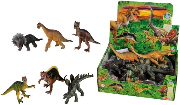 Dinoszaurusz figura 14–16 cm, 6 féle