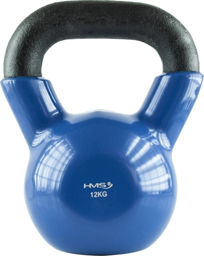 HMS kettlebell 12 kg vinil bevonattal