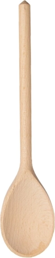 Fa ovális fakanál 25 cm