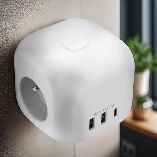 USB-C + 2× USB-A a mindennapi töltéshez