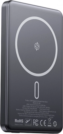 McDodo ultravékony mágneses powerbank 5000mAh, vezeték nélküli, arany
