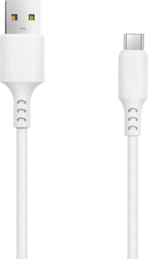 Setty USB–microUSB kábel 1 m 3 A fehér