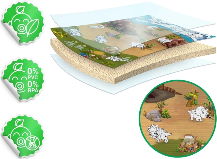 Puha és biztonságos EVA hab hőszigeteléssel